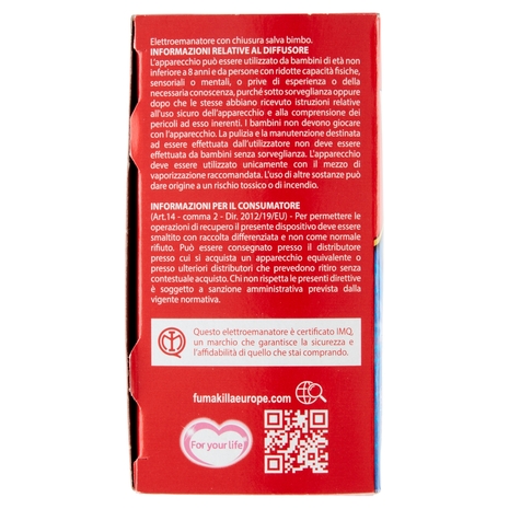VAPE Elettroemanatore Liquido Classic + Ricarica 15 ml